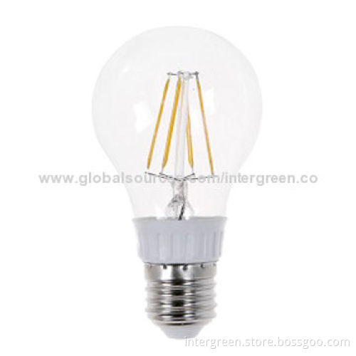 8W Traditional LED Bulb, Filament, 230V AC Voltage